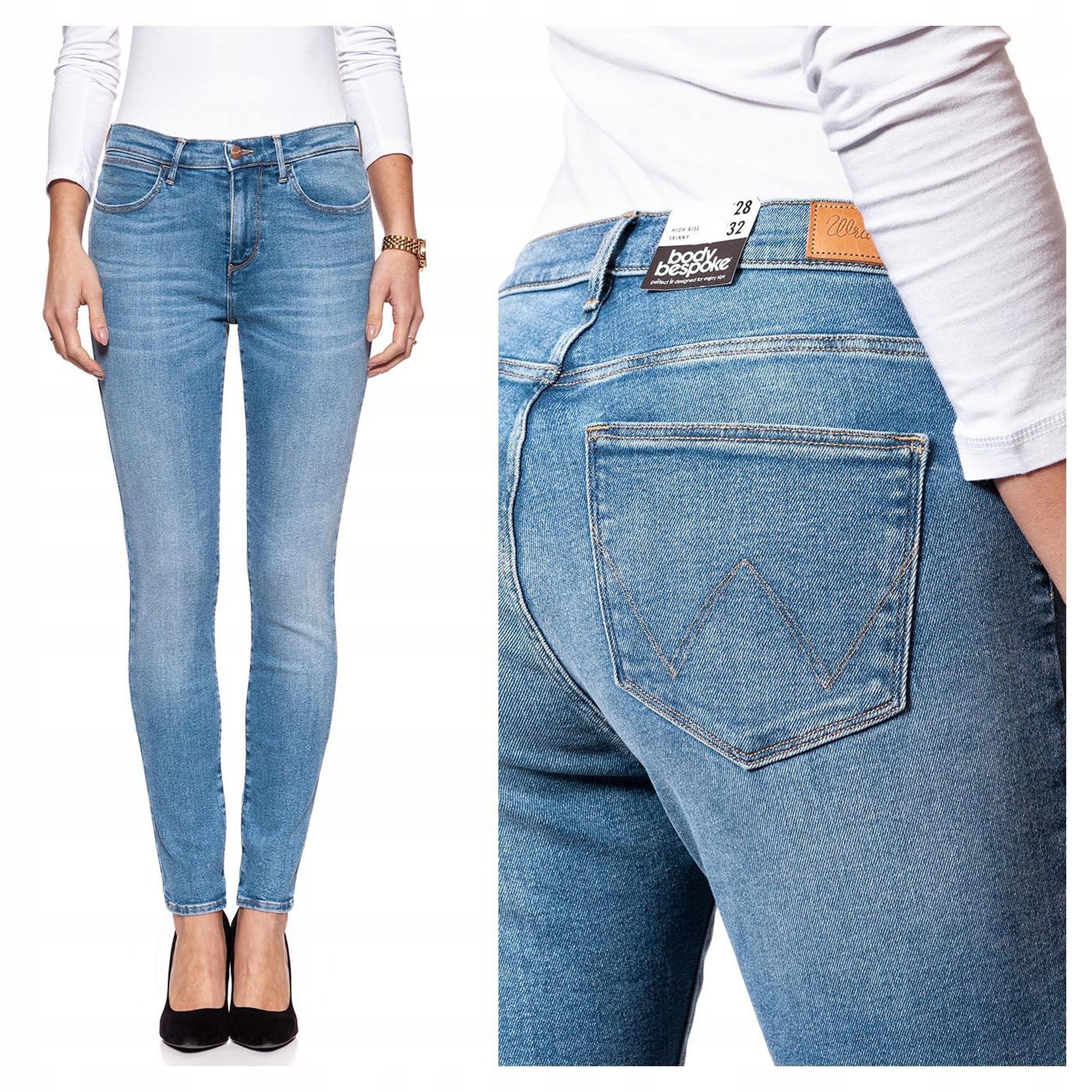 Dámské džínové kalhoty Wrangler High Rise Skinny W24 L32