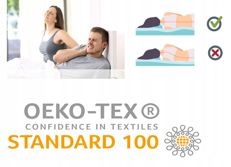 MATERAC PIANKOWY 100x200 wysokość 10cm średnio twardy H3 pikowany pokrowiec Model dwustronny