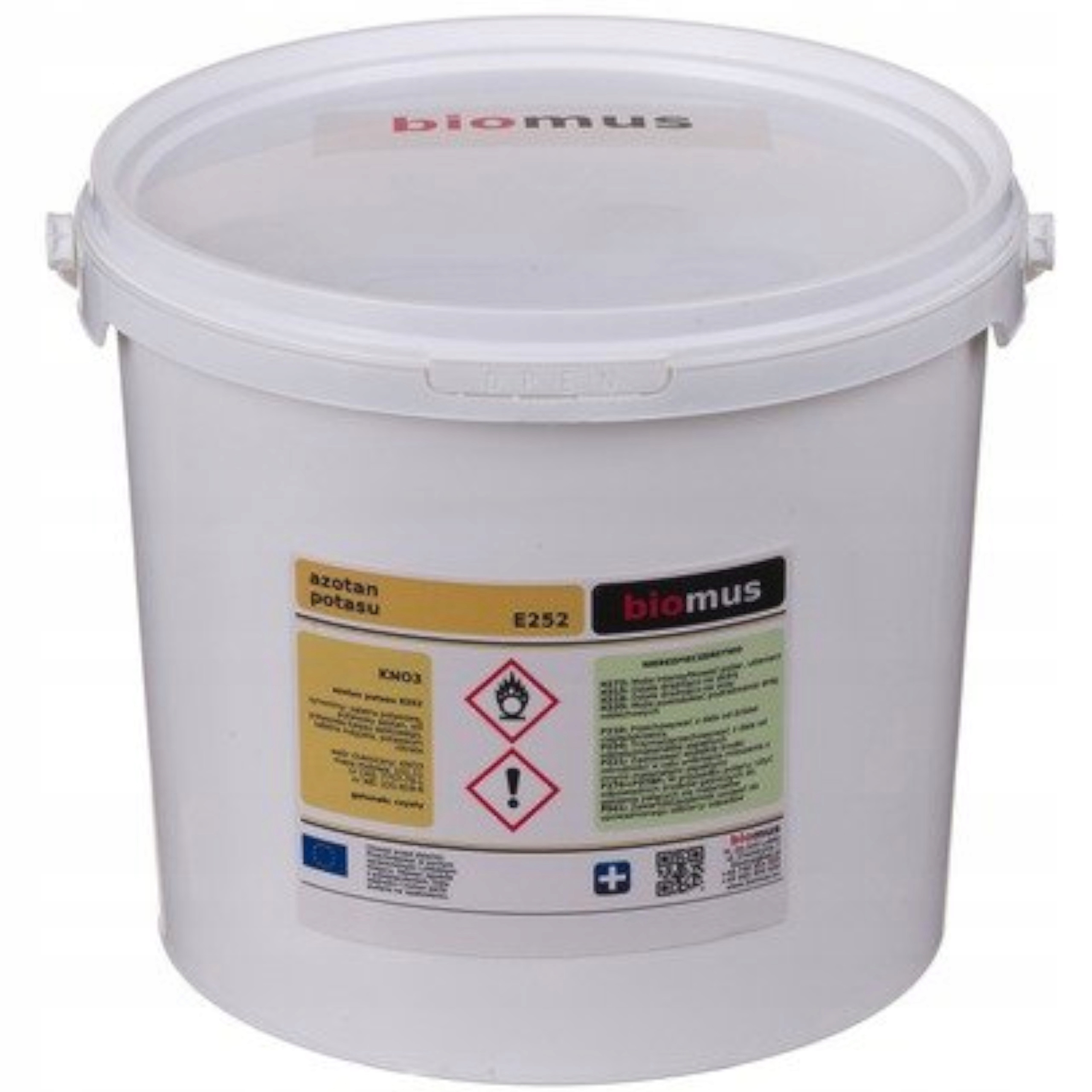 

Azotan potasu. Saletra potasowa 5 kg Biomus 99,5%