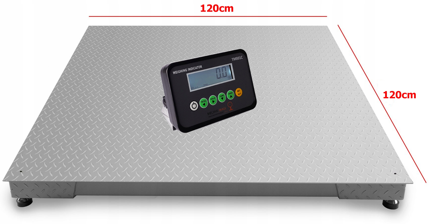 WAGA PLATFORMOWA PALETOWA BIG BAGI 1,2x1,2m 3000kg