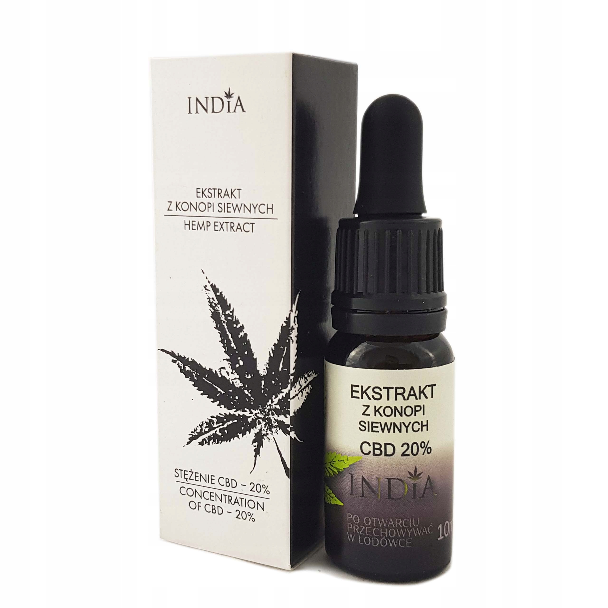 

Olej konopny Cbd 20% Ekstrakt z konopi siewnych