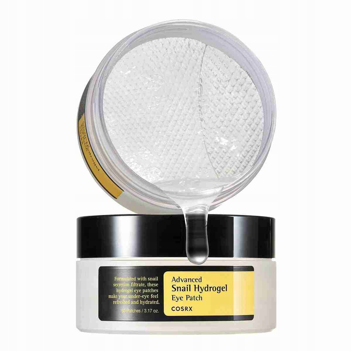 Cosrx Snail Hydrogel, Hydrogelové Náplasti Pod Oči s hlemýždím slizem 60 ks