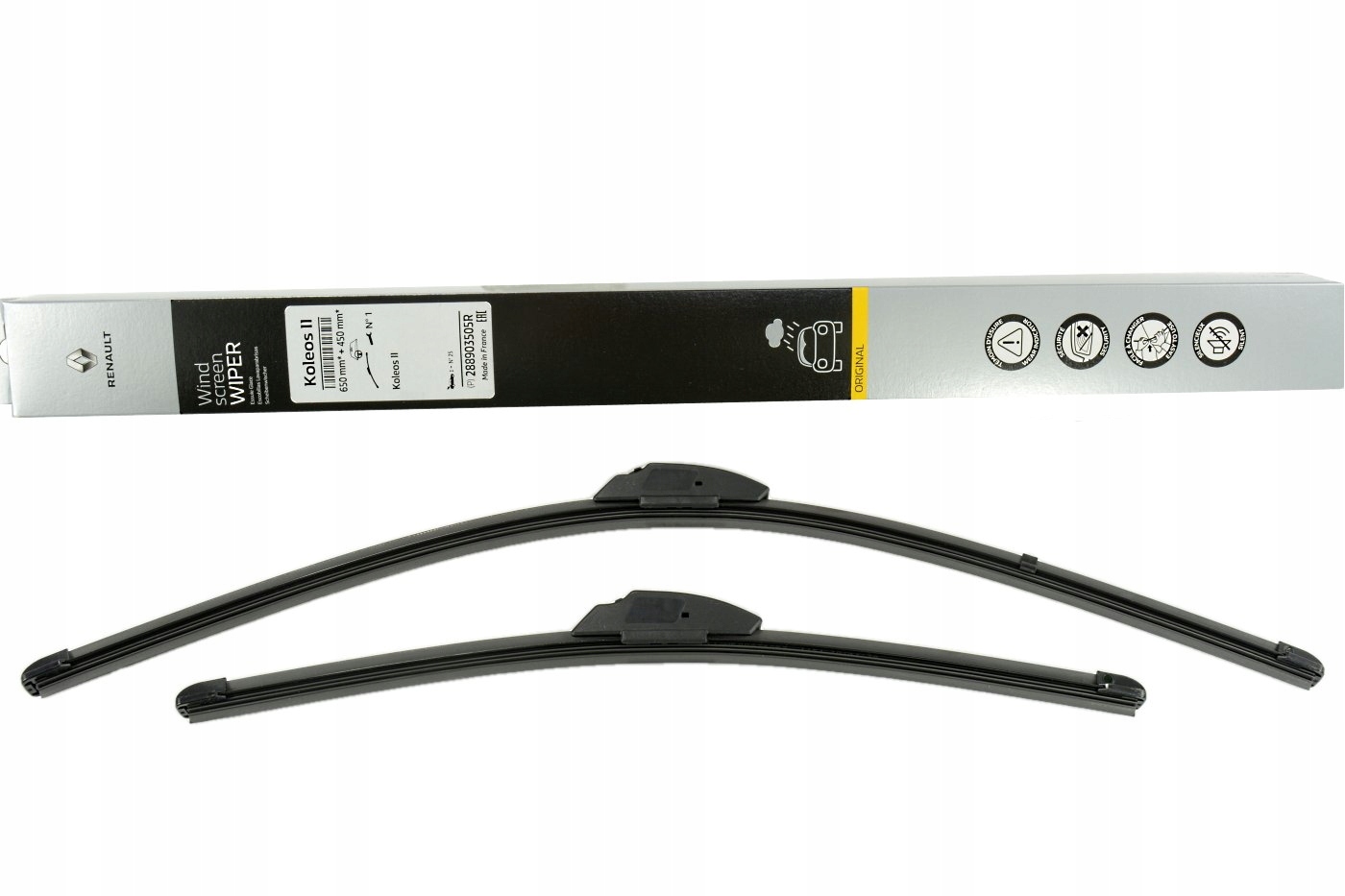 

Pióra Wycieraczki Przód Renault Koleos II Oryginał