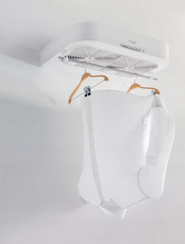 Suszarka do ubrań ścienna Sciugarella SeeNERGY Bezpieczeństwo blokada rodzicielska