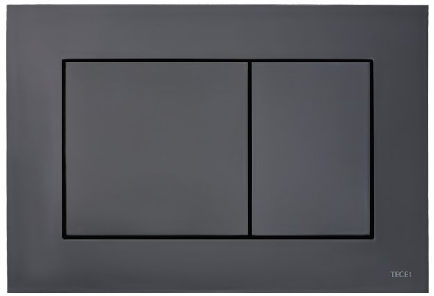 Tece Now Splachovací tlačítko pro Wc černé Tece 9240403
