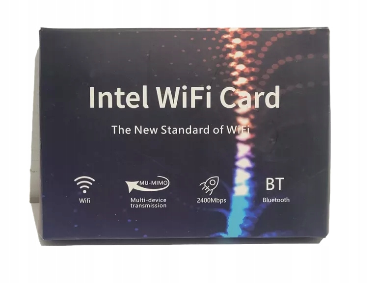 NICGIGA Karta WiFi 7 Intel BE200 NGW BT 5.4 5800 Mbps M.2 21A6