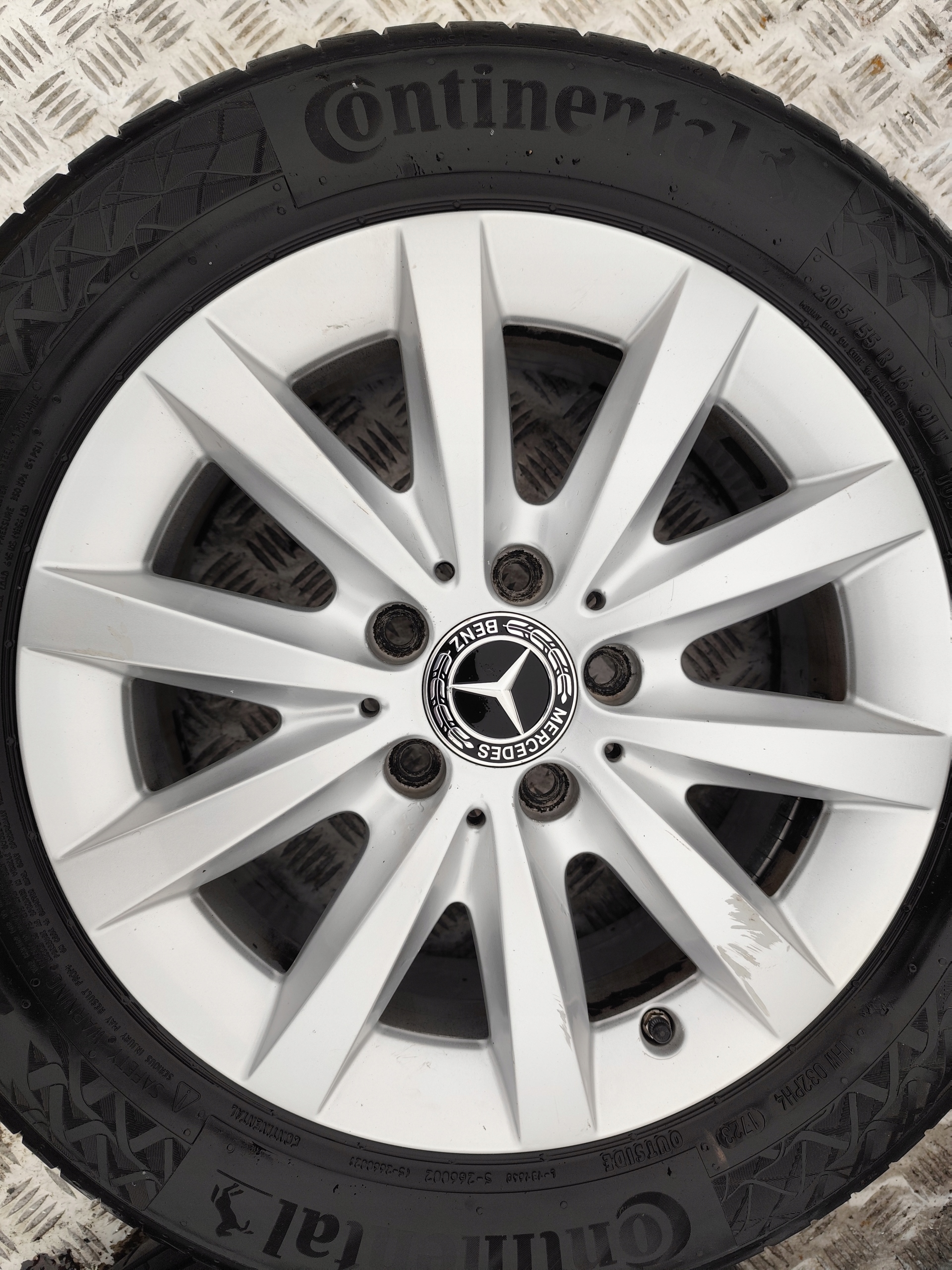 MERCEDES W246 wheels ALU discs