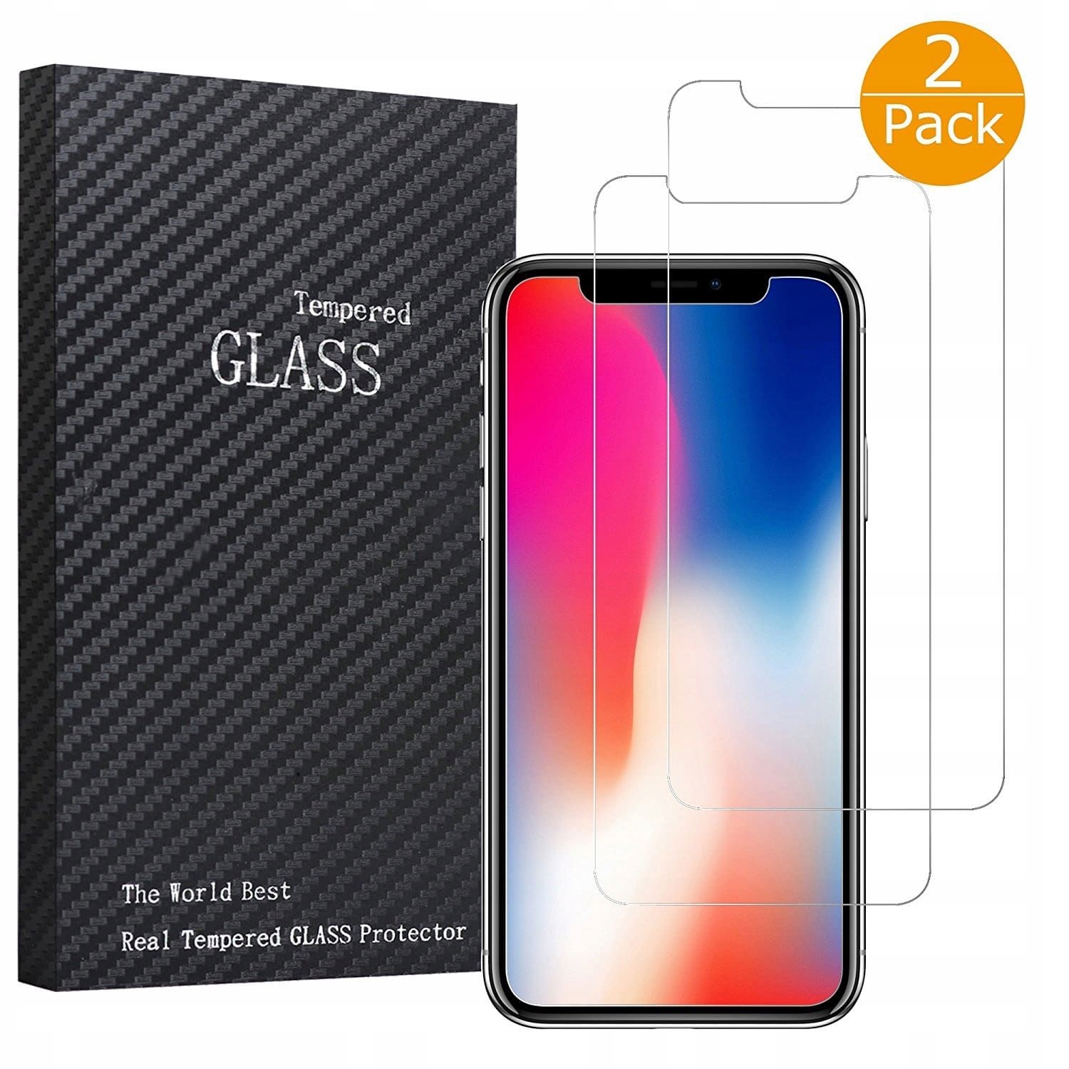 

2 x Szkło Hartowane Do Iphone X /xs /11 Pro