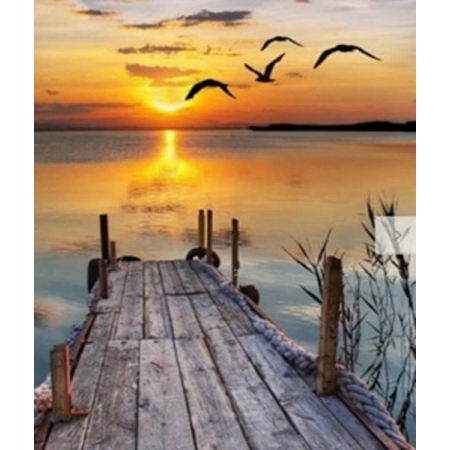 

Haft diamentowa mozaika 5D pomost 1006710