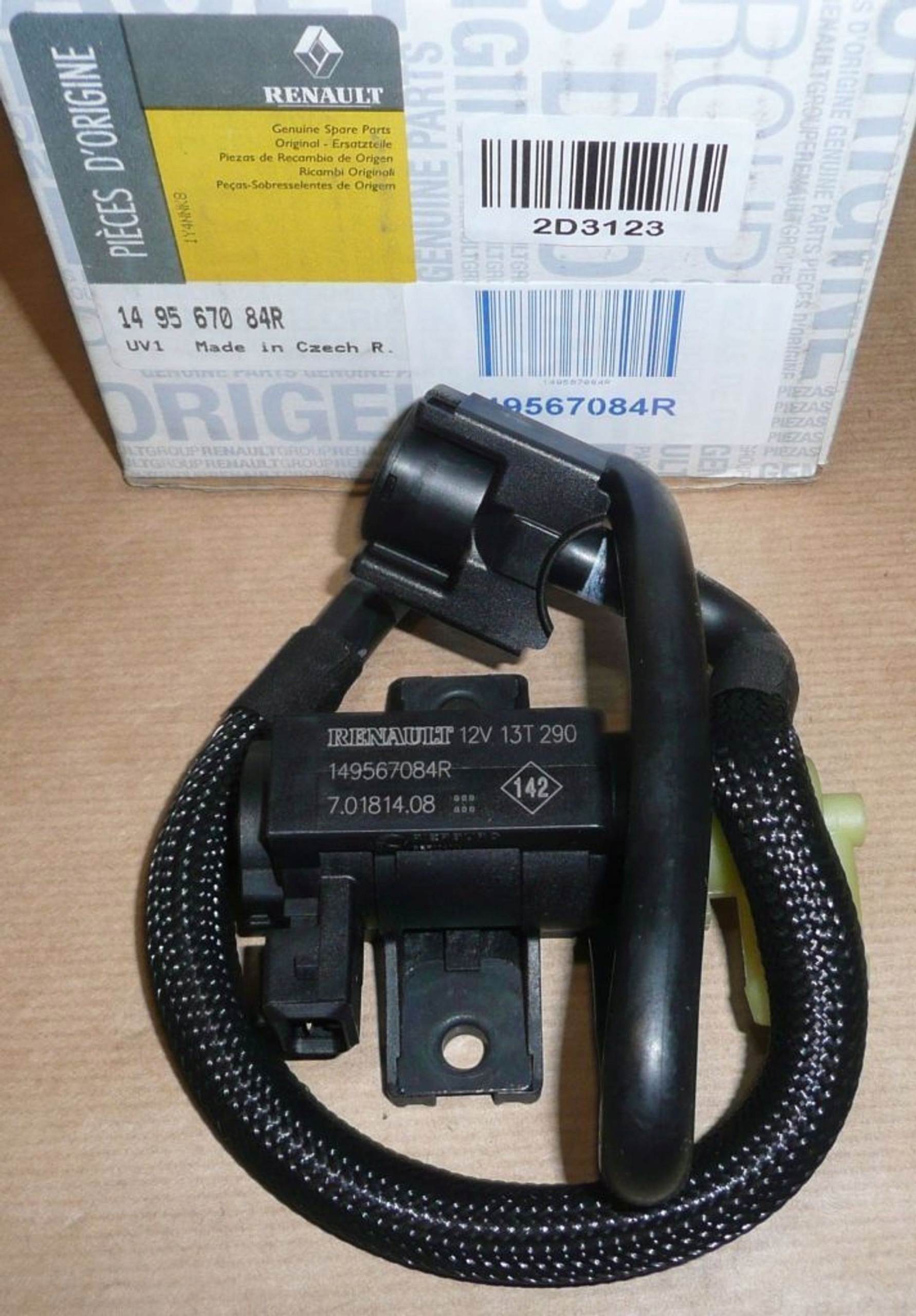 Elektroventil Turbo R Clio IV 1.5DCI 149567084R