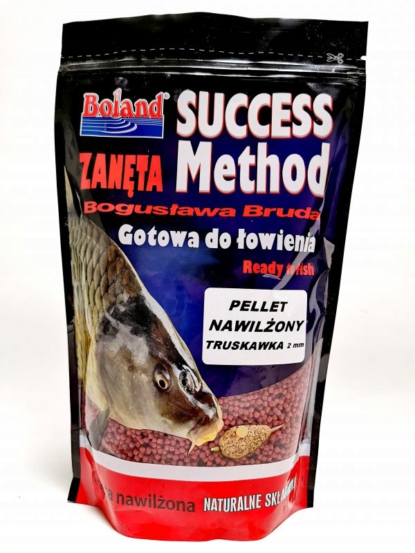 Boland Pellet nawilżony Karp Truskawka 2mm 700g
