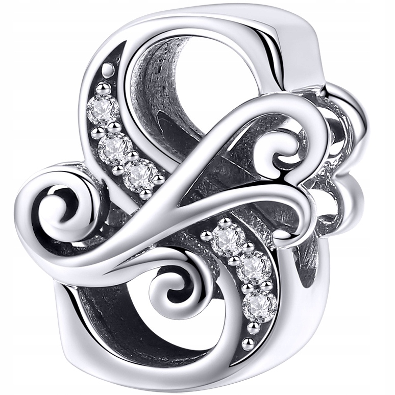 

Charms do Pandora Literka S srebro 925 zawieszka