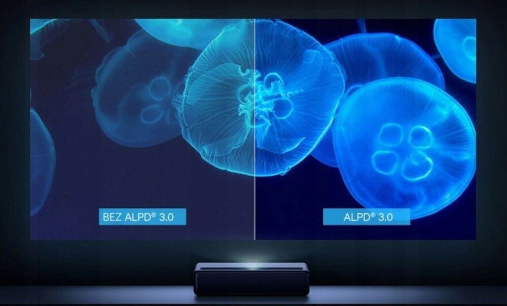 Projektor DLP Xiaomi Mi 4K Laser Projector 150'' czarny PL Żywotność lampy w trybie normalnym 20000 h