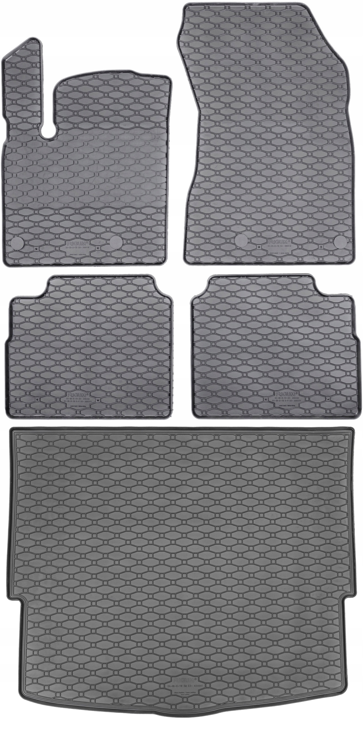 Nissan X-Trail T33 Suv od roku 01.2022, rohož batožinového priestoru koberčeky