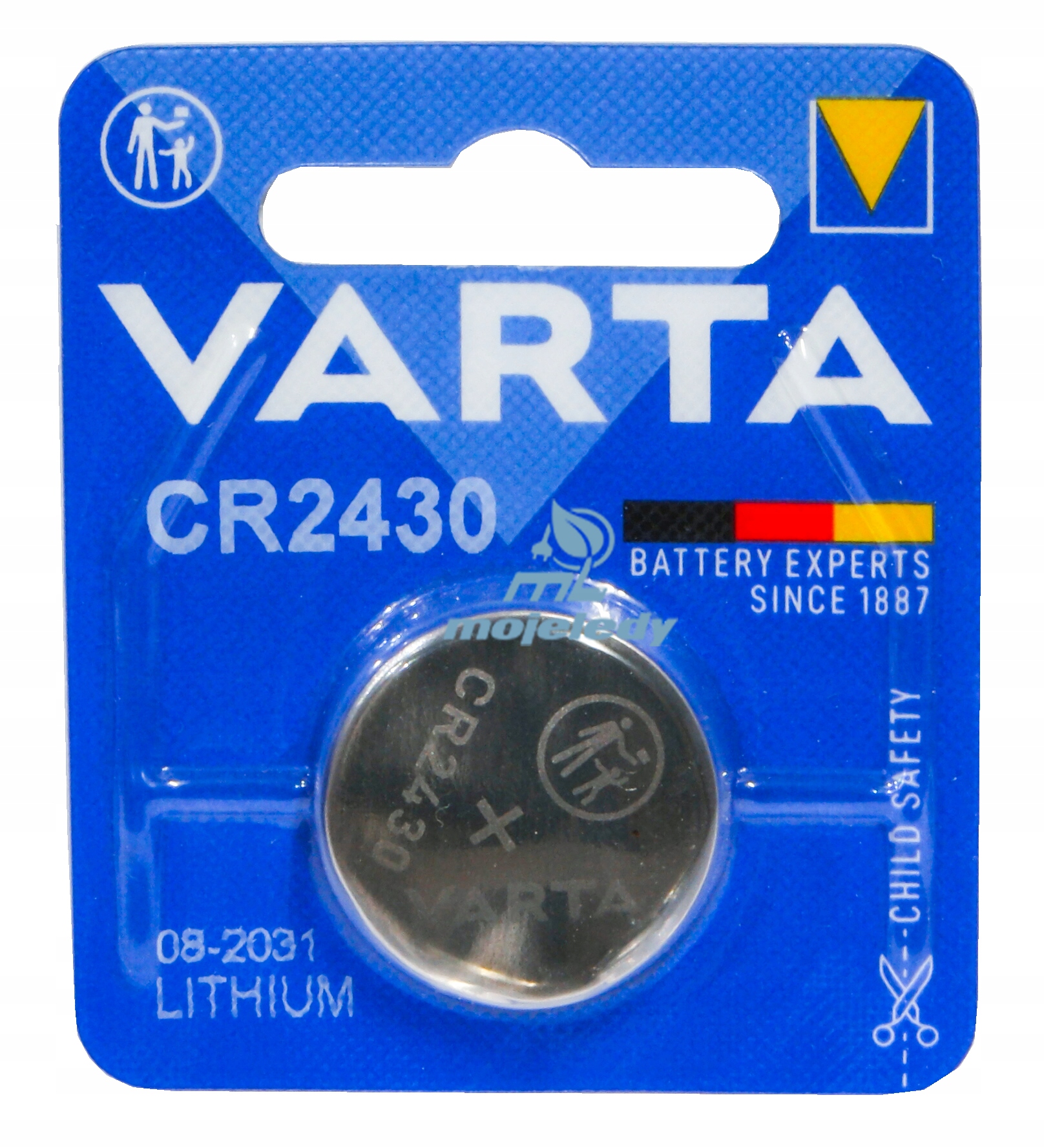 

Bateria Litowa Vartal Cr 2430 3V 2031r