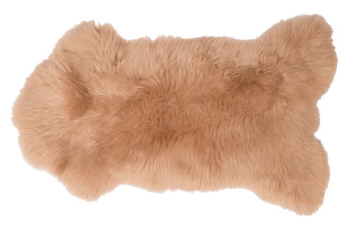 Ovčí kůže Béžová Ovčí kůže Přírodní předložka