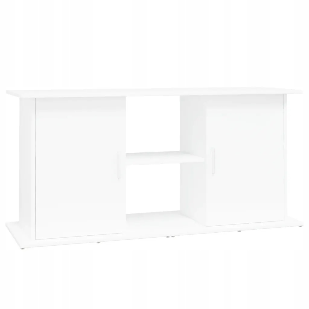 Levně Stojan akvarijní bílý 121x41x58 cm