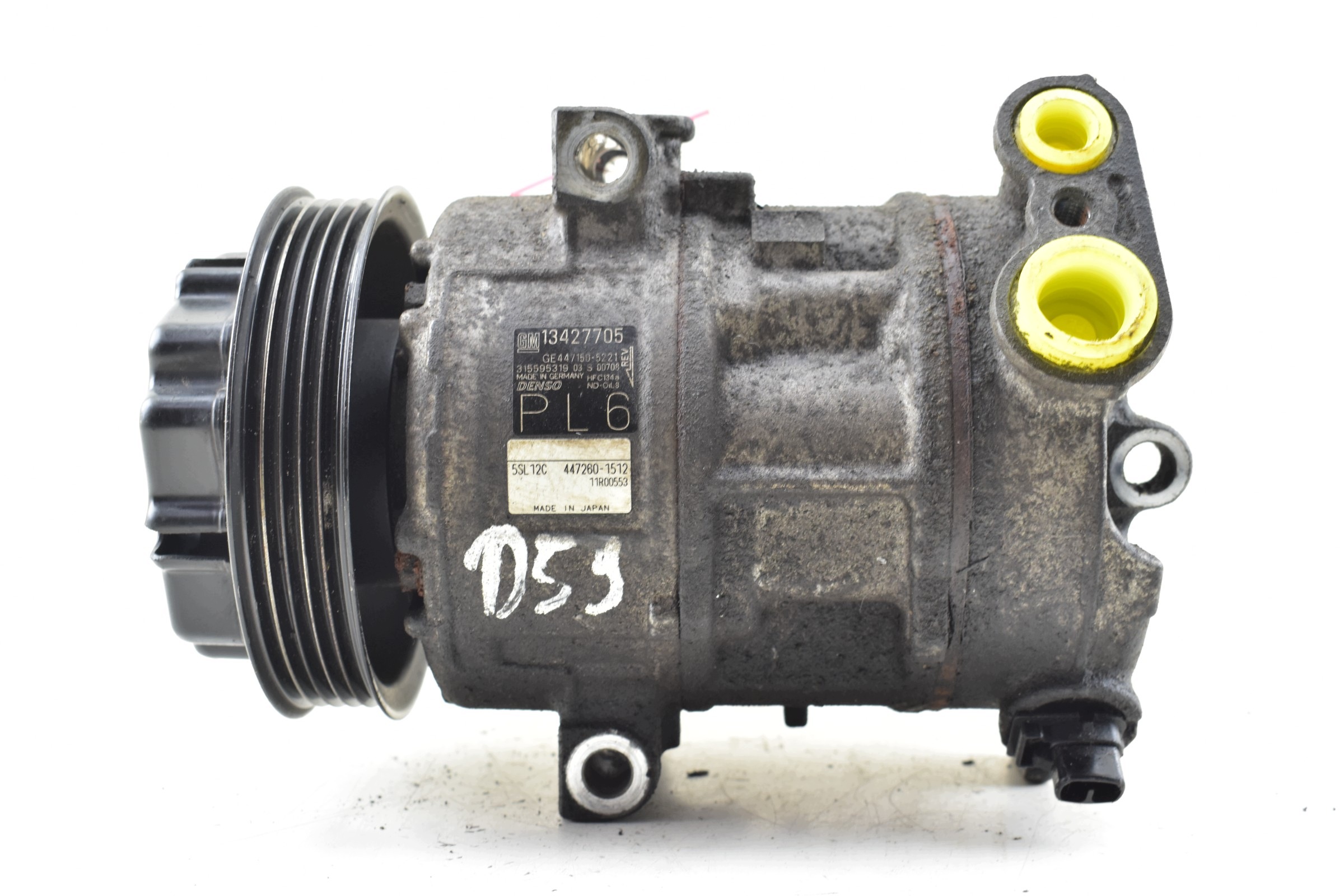 air conditioning compressor OPEL CORSA E ADAM 1.0 T 13427705