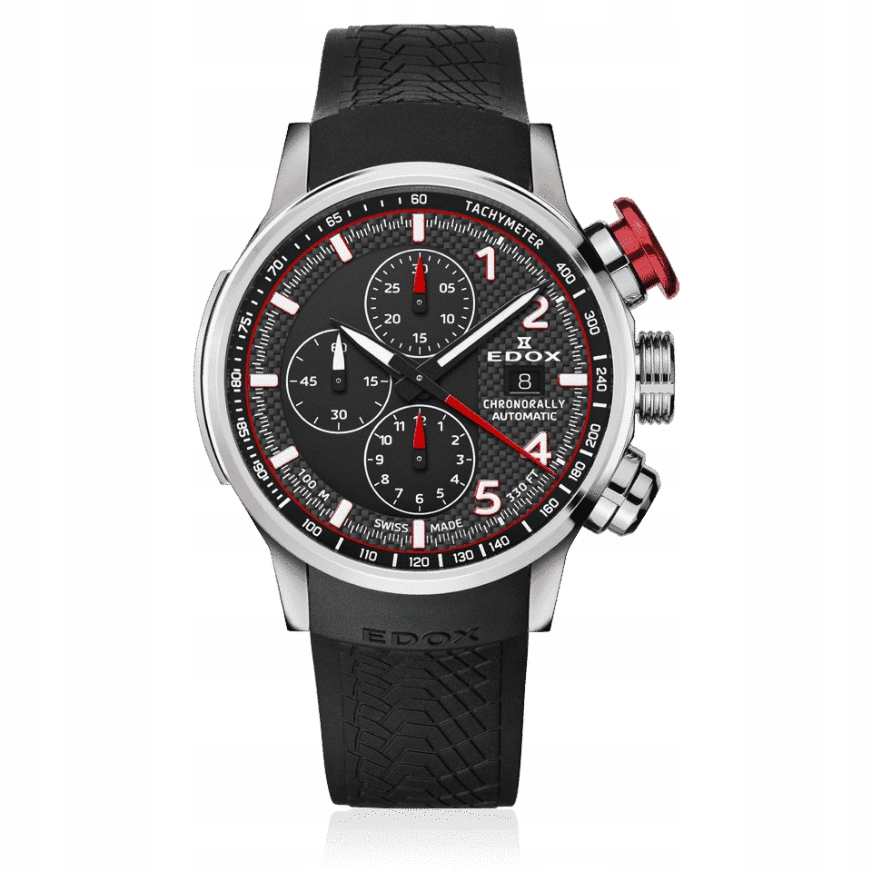 Hodinky Edox Chronorally Automatic 01129-TRCA-NCAR 45 mm 10ATM
