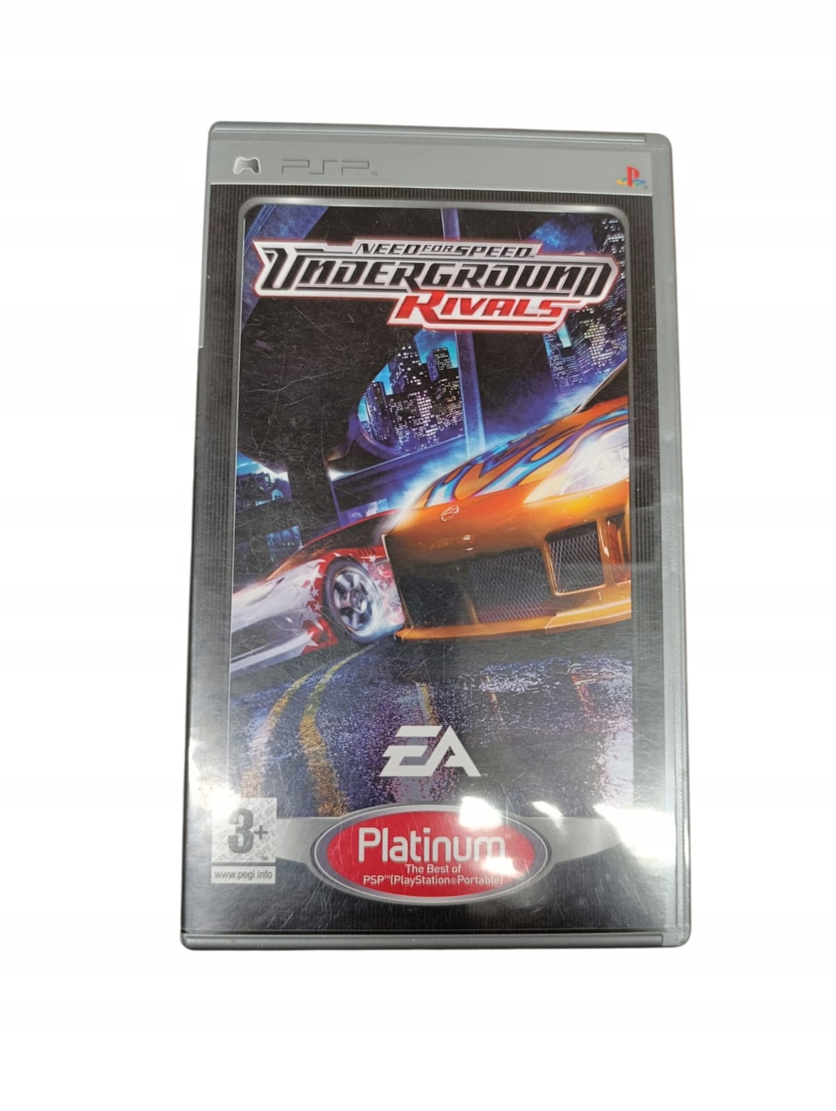 Need for Speed: Underground Rivals PlayStation Portable (PSP) pudełkowa