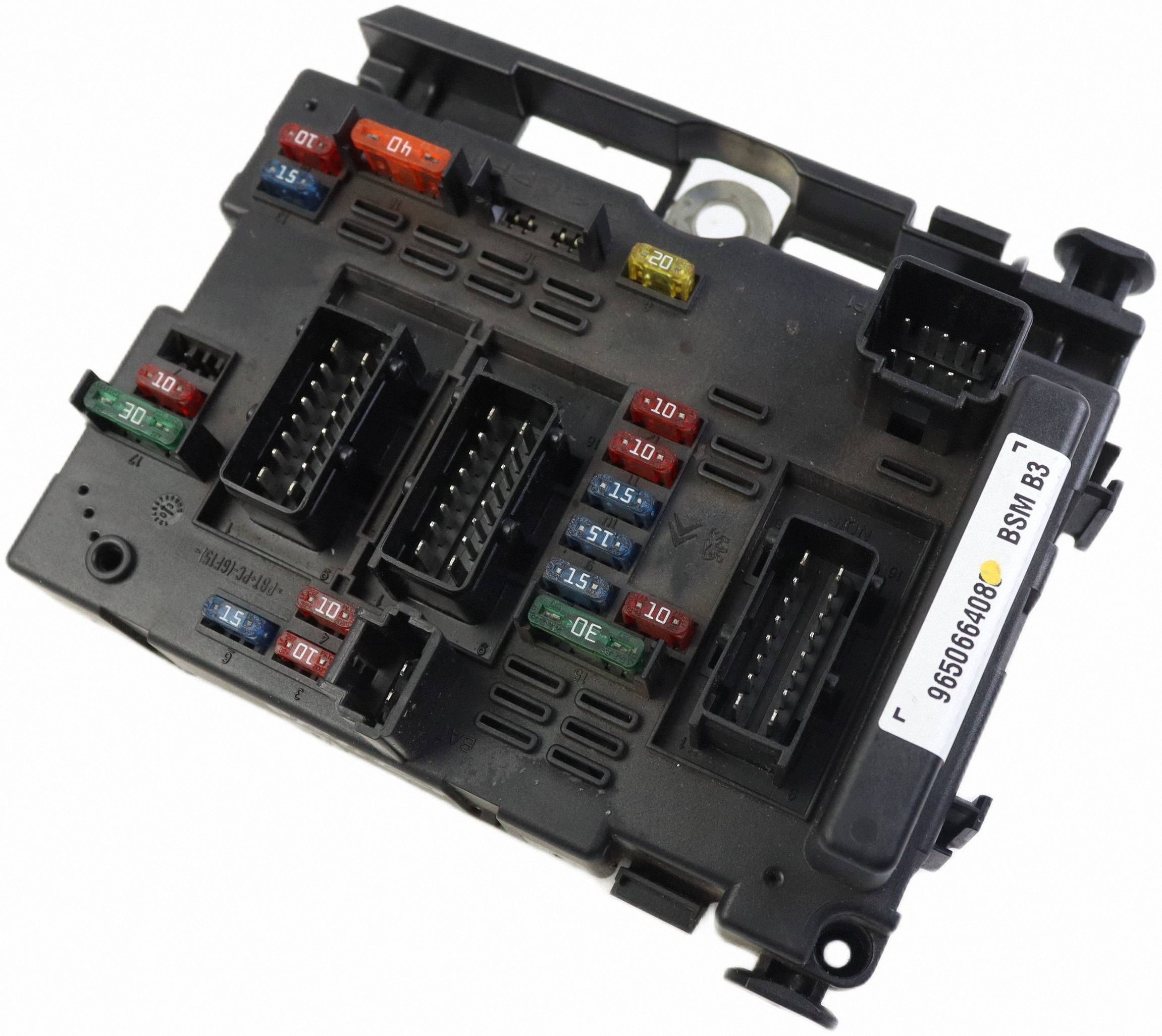 CITROEN PEUGEOT module compartment control unit BSM 9650664080
