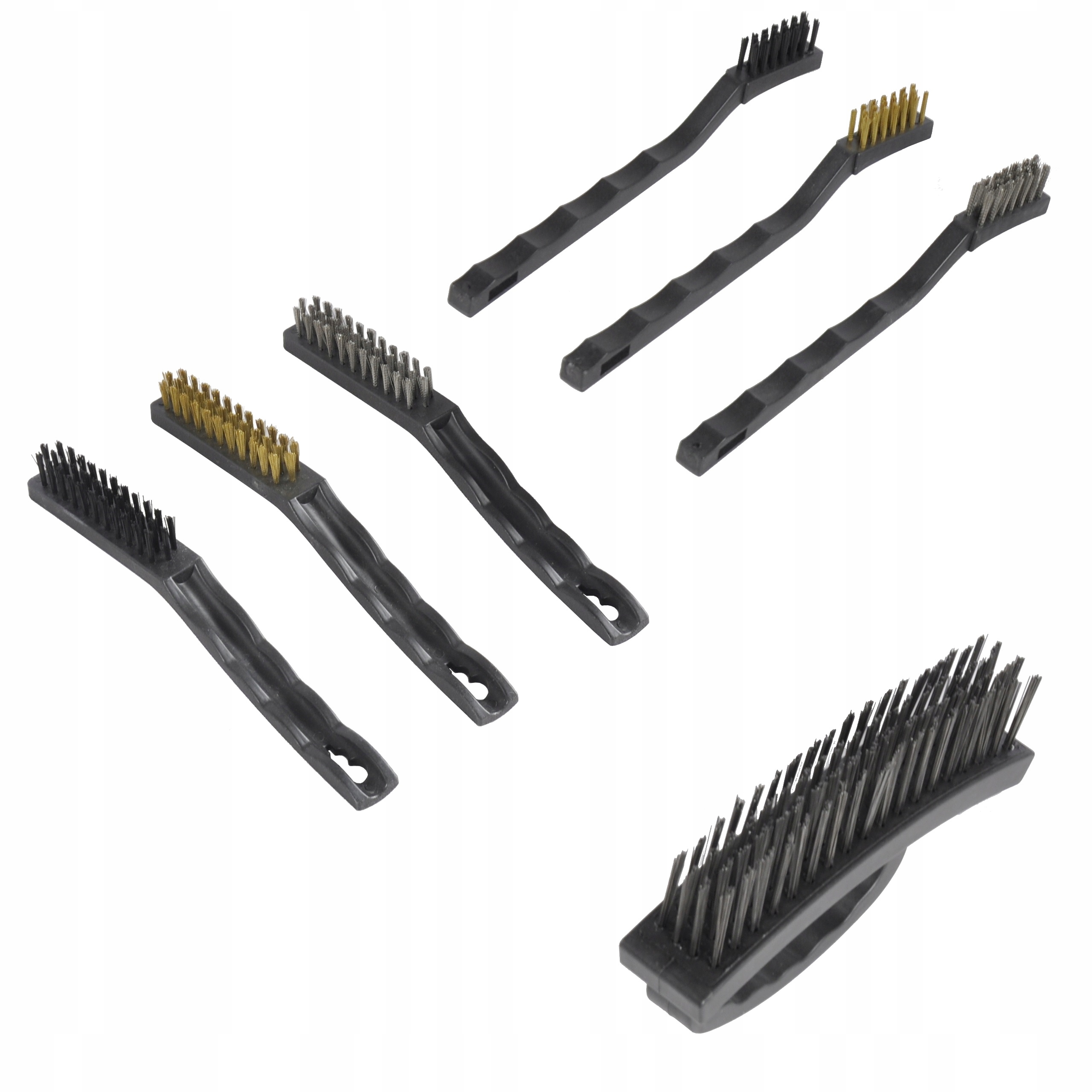 

Zestaw Szczotek Drucianych Szczotki Druciane 7SZT