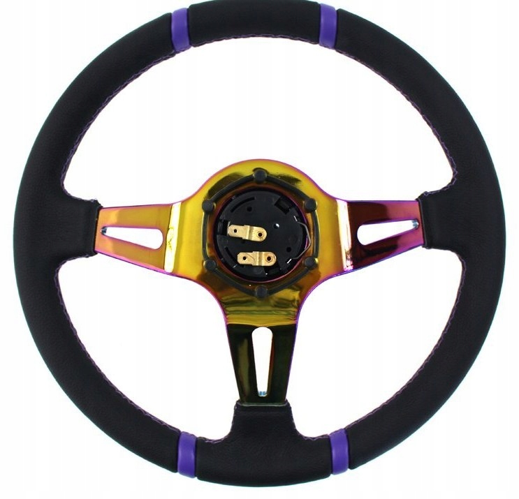 KIEROWNICA SPORTOWA SKORZNA SKORA NEO CHROME SLIDE Producent czesci Inny