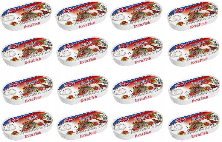 Levně 16 x 170 g Evrafish platýs v rajčatové omáčce Karton