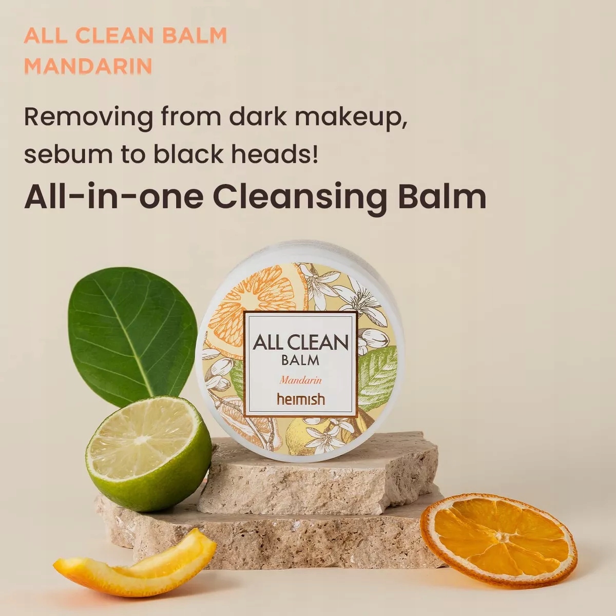 Heimish All Clean Balm Mandarin 120 ml - Balsam do demakijażu — 9