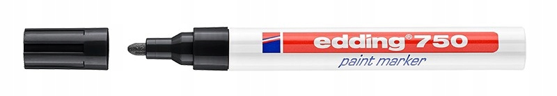 

Marker Edding 750 lakierowy z końcówką 2-4mm czarn