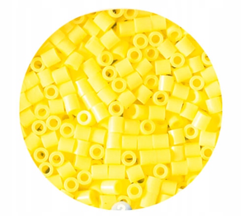 

Koraliki Żółte pastelowe 3000 szt. Hama 201-43