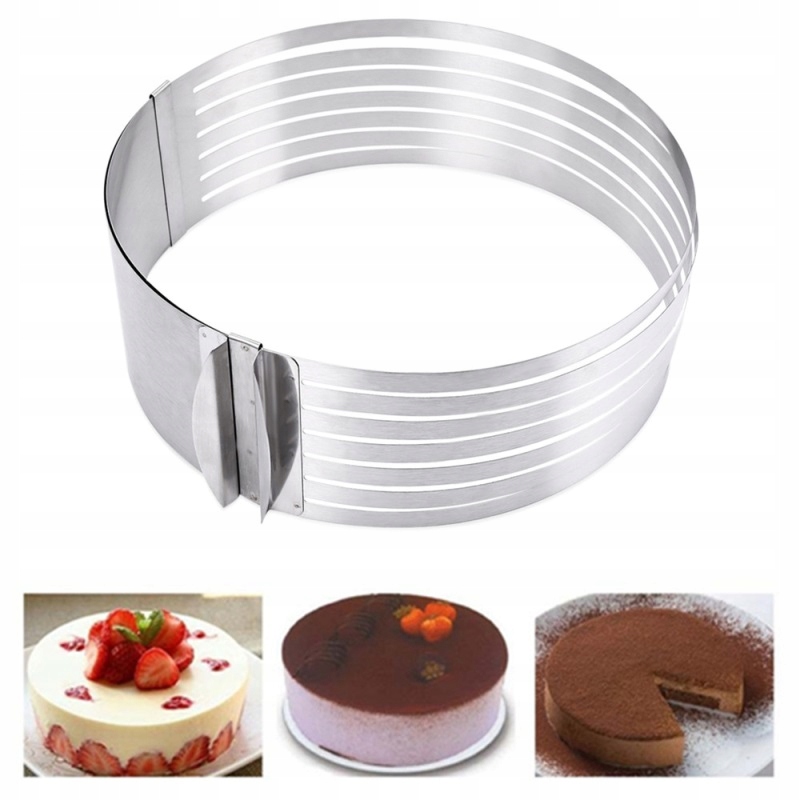 

Rant Opaska Obręcz do cięcia biszkoptu 24-30 cm