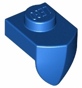 

Lego 15070 Płytka z zębem 1x1 niebieska Nowa (1g)