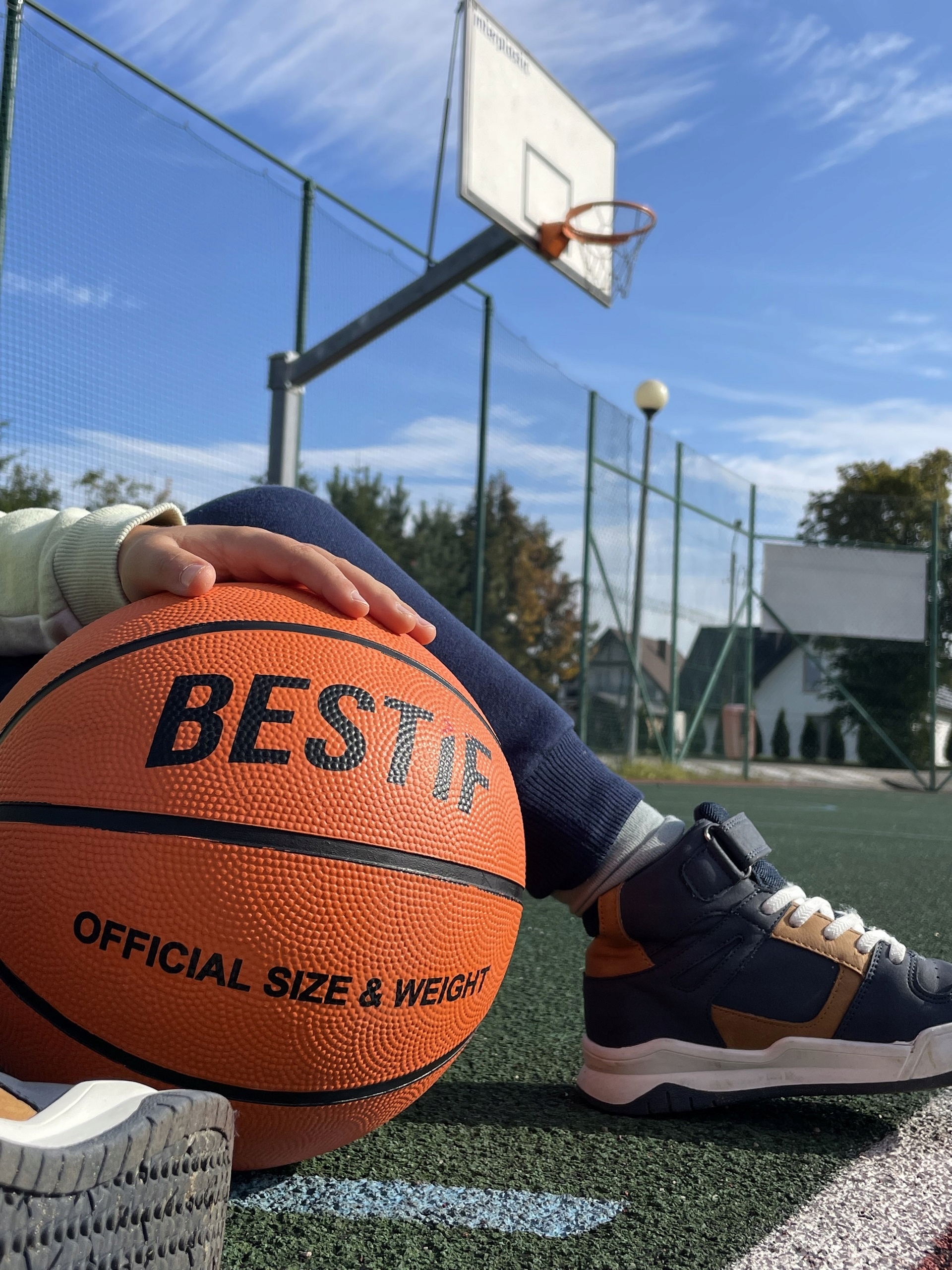 PIŁKA DO KOSZYKÓWKI BESTIF DO GRY W KOSZA 5 Rozmiar 5