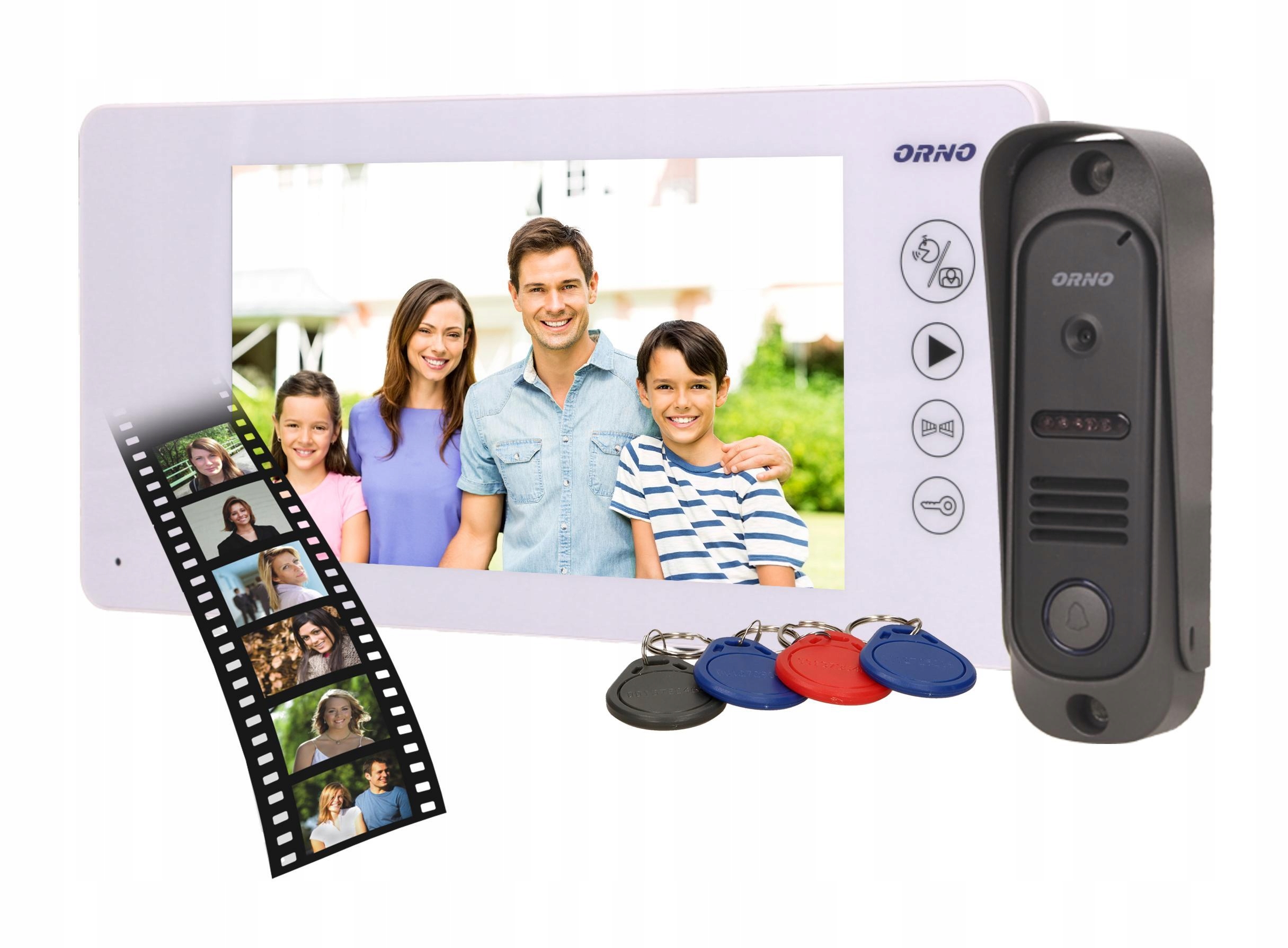 Rodinný Videovrátnik Arcus OR-VID-JS-1053/W