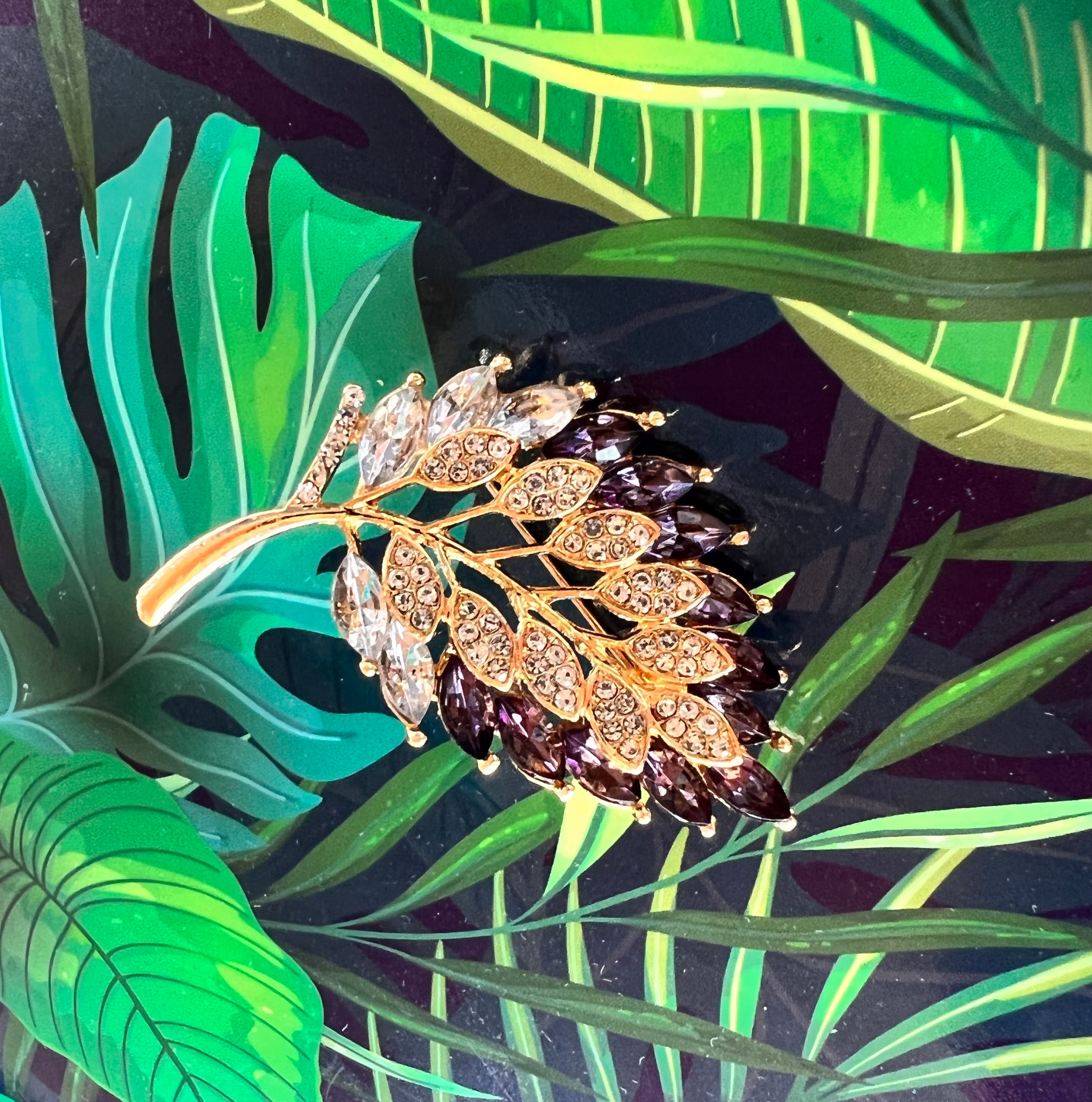 Broszka listek Rodzaj Klasyczne