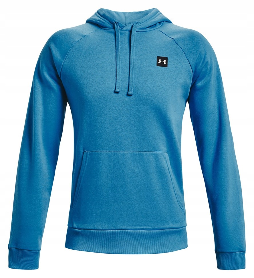 Mikina Under Armour Rival Fleece Hoodie modrá 1357092 422 vel. S