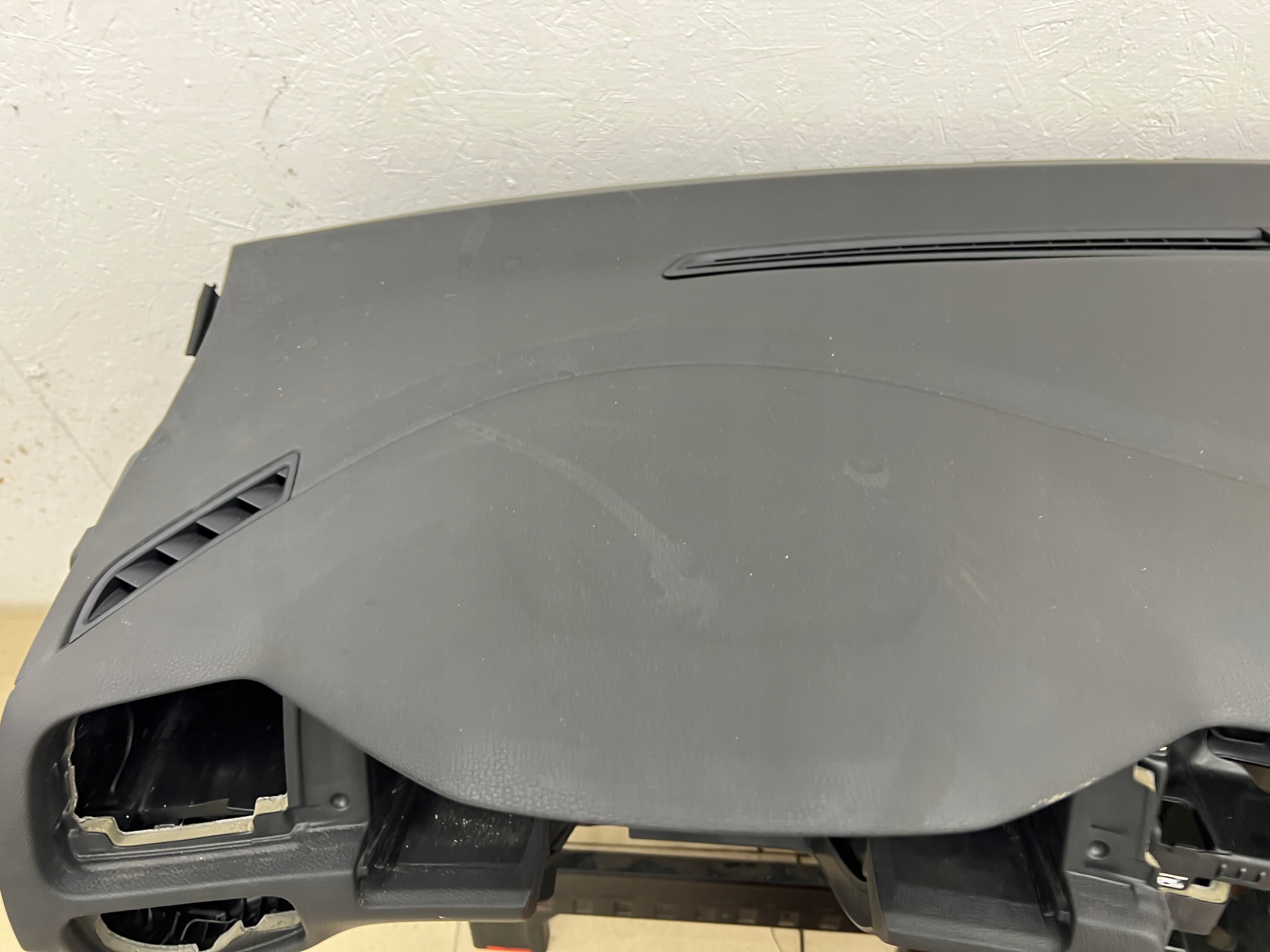 VW GOLF VII 7 console complete airbag WYSTRZELONA