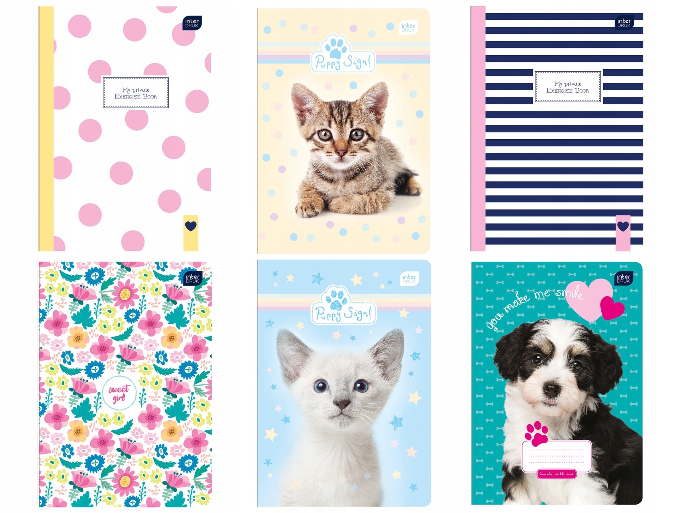 

Zeszyt A5 32k 3 linie kolor Girls Lublin