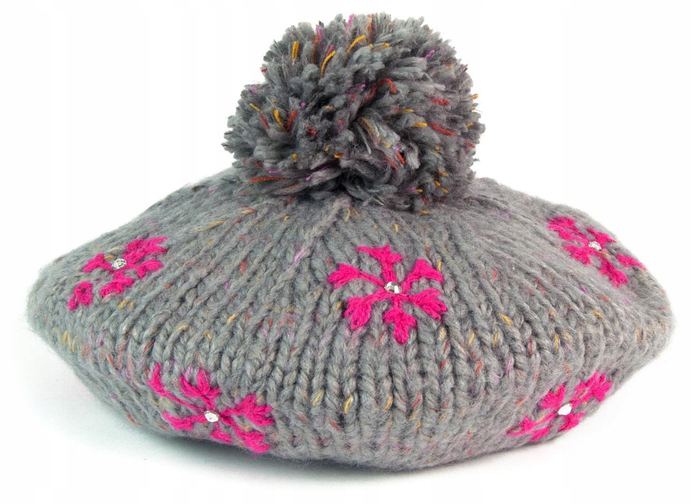 

Szaleo czapka-beret w śnieżynki cz2701-4