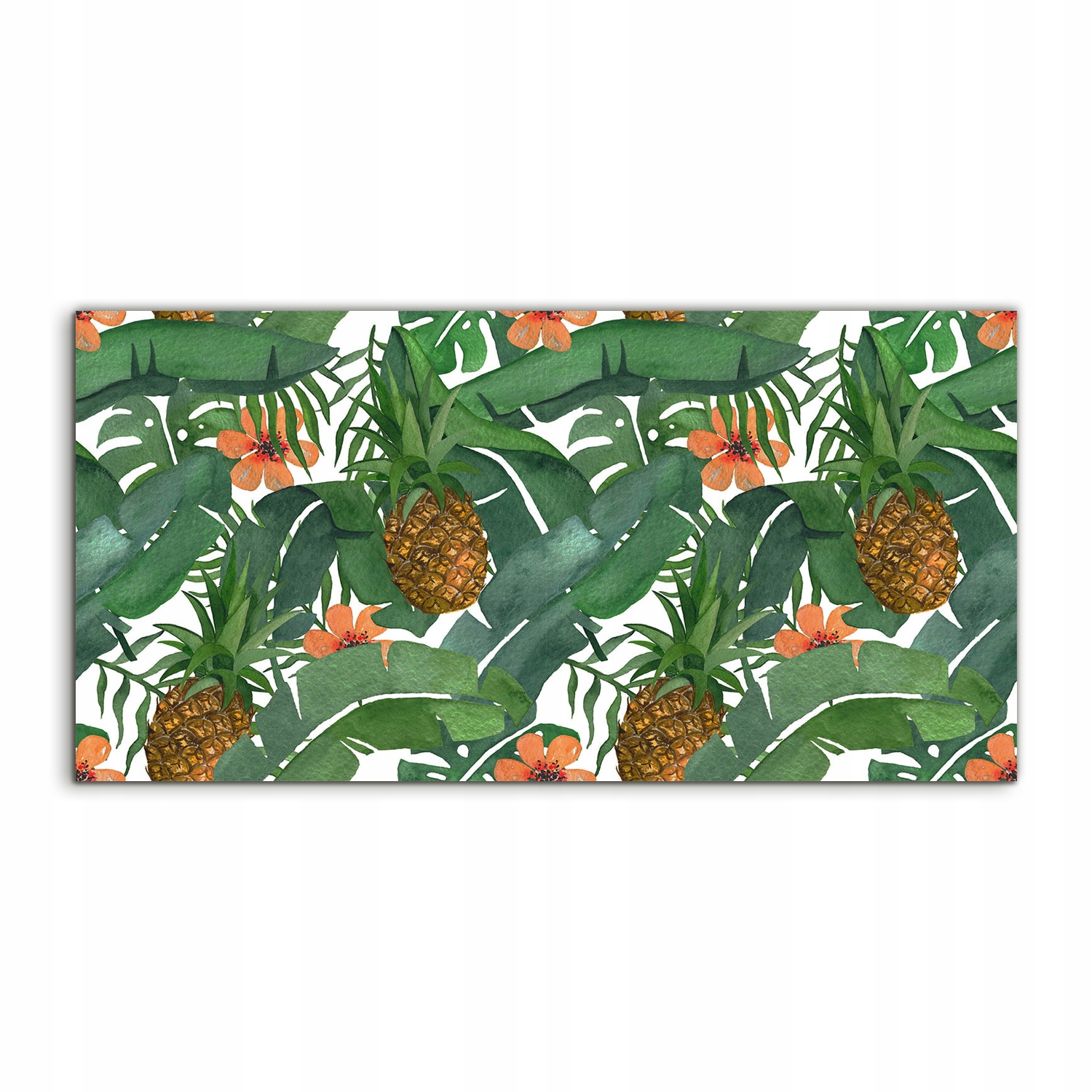 

Obraz akryl 140x70 ścienny Ananas Liście Tropiki