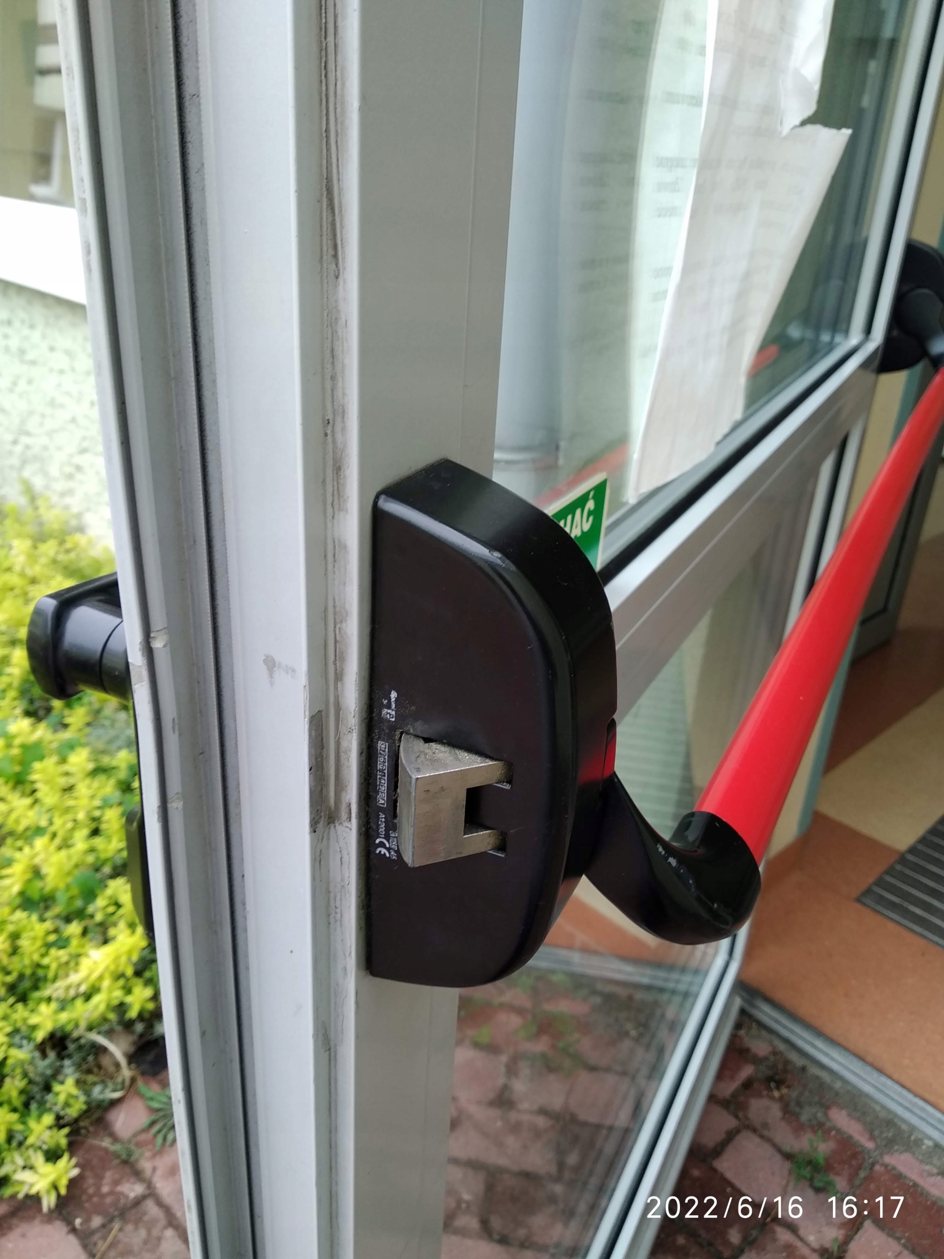 iseo protipanické evakuačné kovanie, sada IS-941-1000505