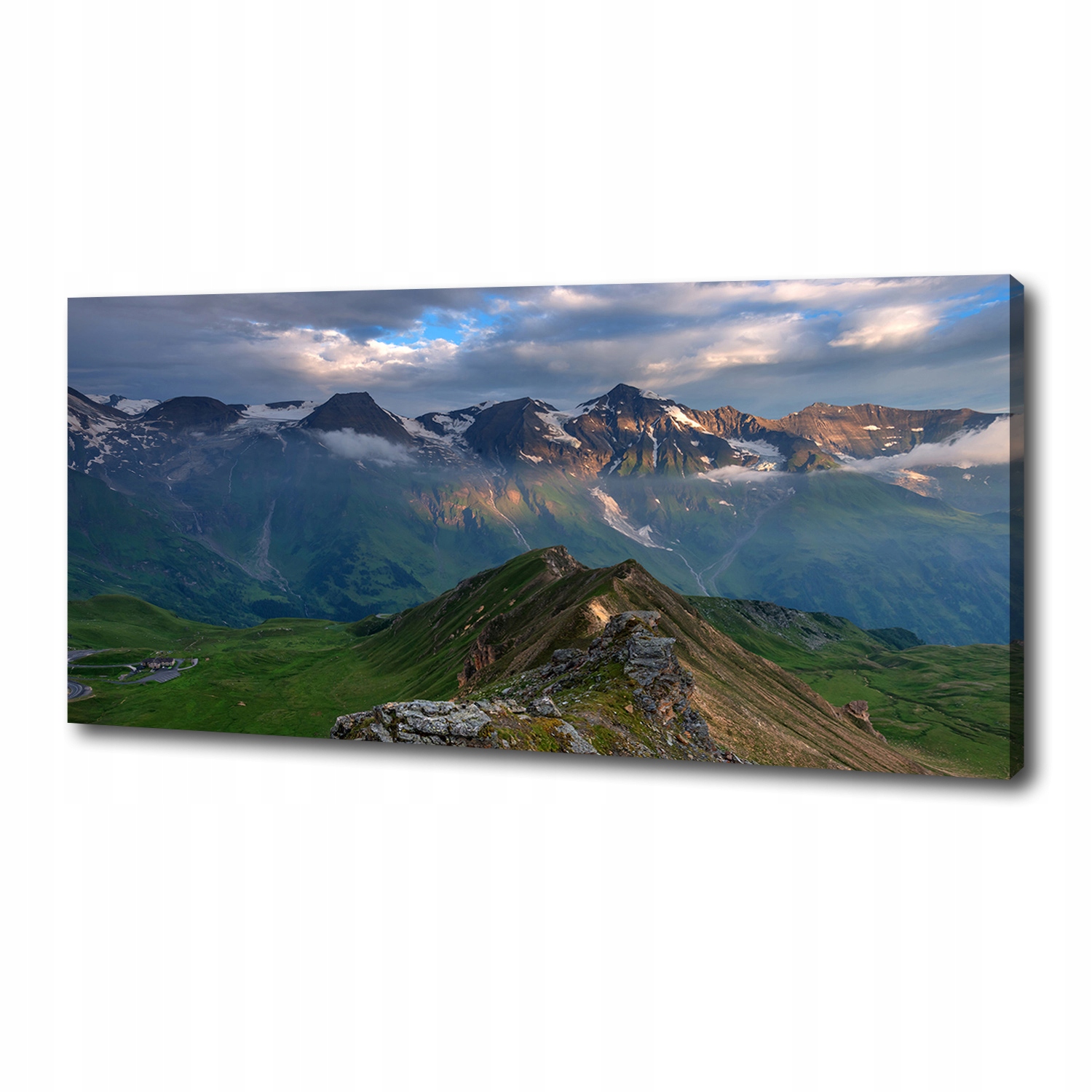 Fotoobraz na zeď canvas Vrcholy hor 125x50 cm