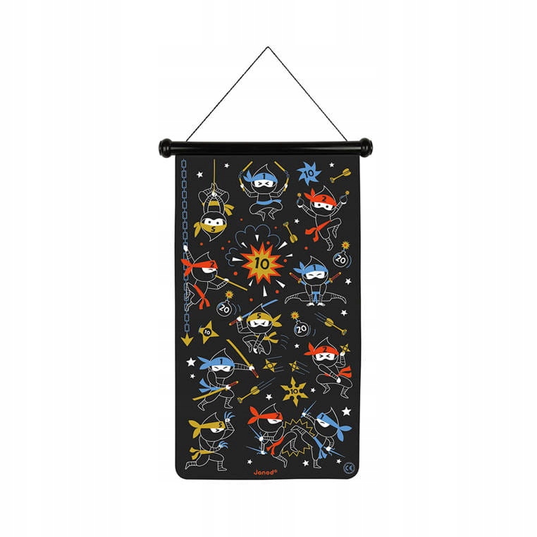 Magnetyczna gra w rzutki Ninja 4-8, Janod Marka Janod