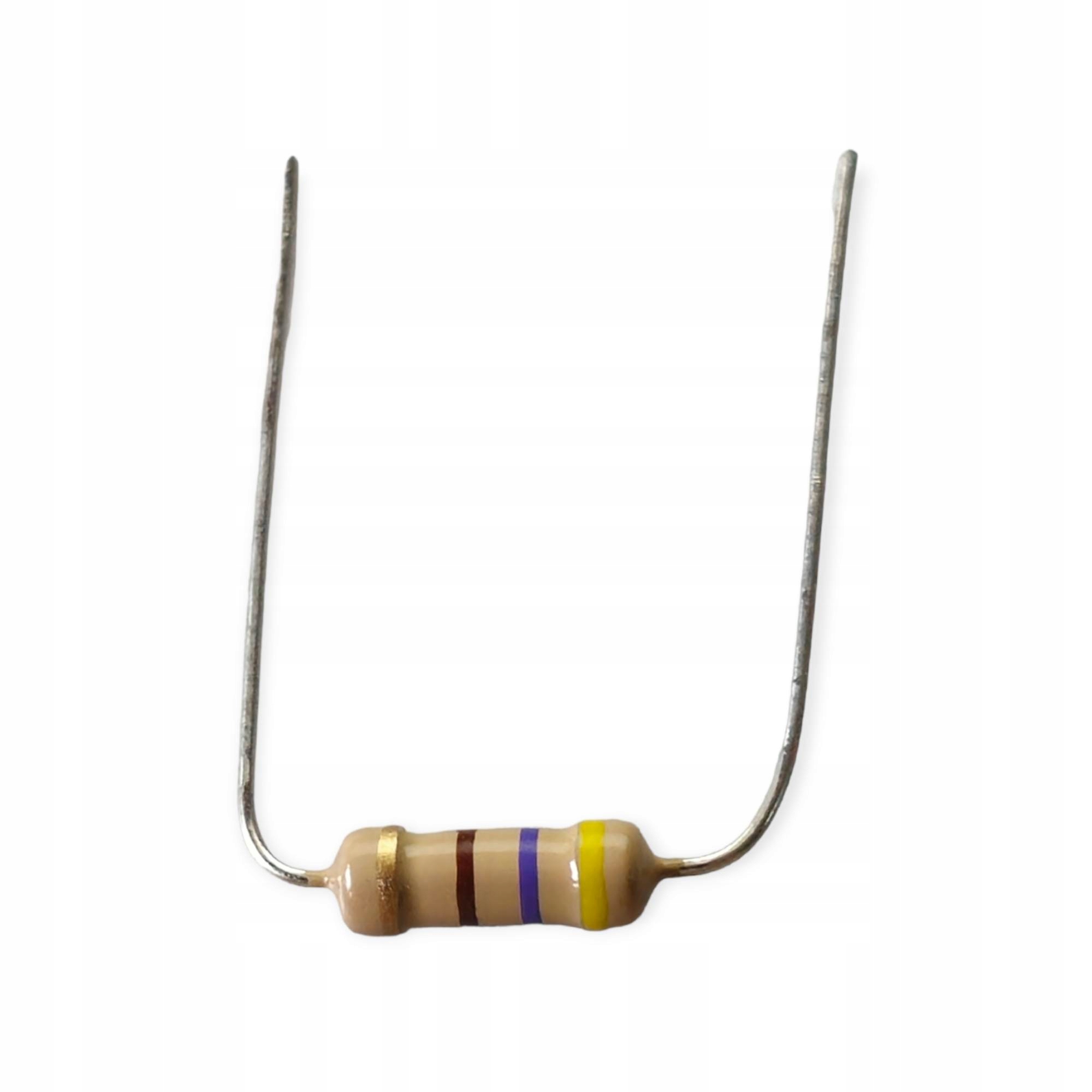 

470R 470Ohm 1W Rezystor Opornik 3,2x9mm x10 sztuk