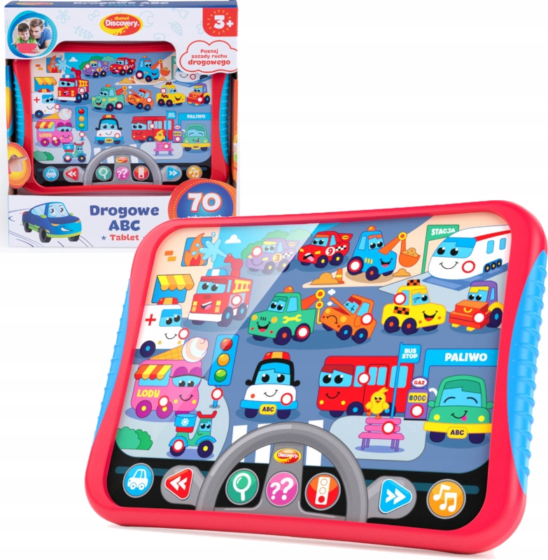 

Dumel Discovery Tablet Edukacyjny Drogowe Abc 3+