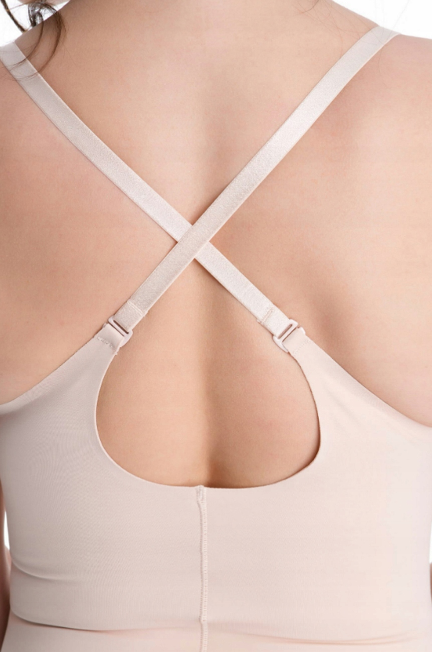 JULIMEX BODY WYSZCZUPLAJĄCE POD BIUST 119 BEŻ- S Kolor beżowy