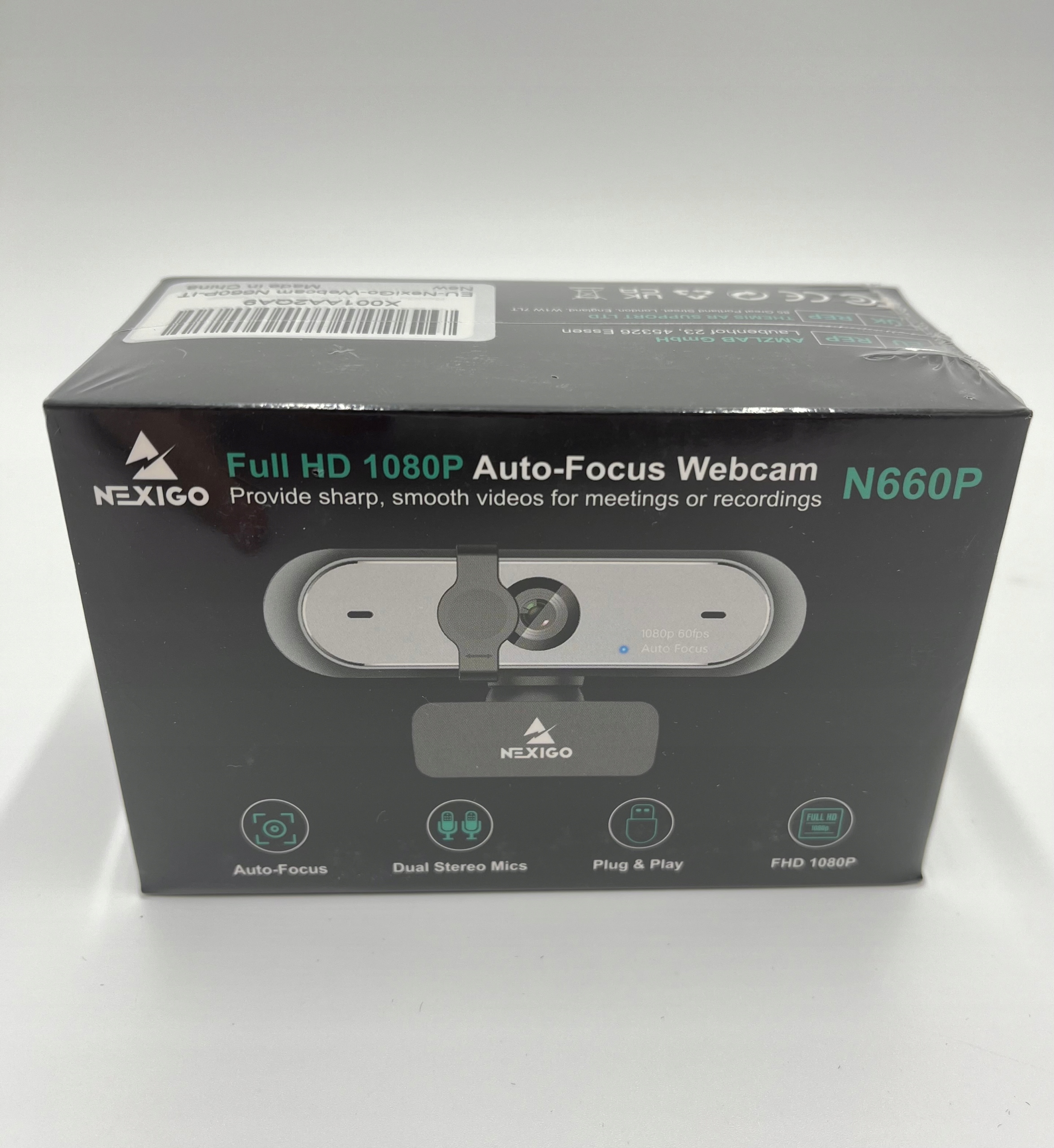 Kamera internetowa NEXIGO Full HD autofocus N660P