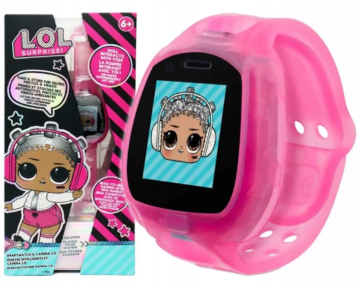 LOL SURPRISE ZEGAREK SMARTWATCH CAMERA 2.0 576303 Marka Inna marka