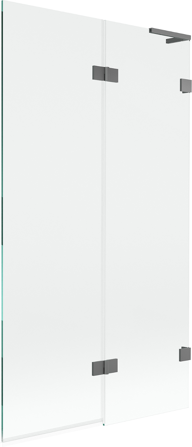 Mexen Lunar L vanová zástěna 2-křídlá pravá 100 x 150 cm, transparentní, gu